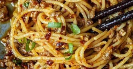 Ground beef noodles