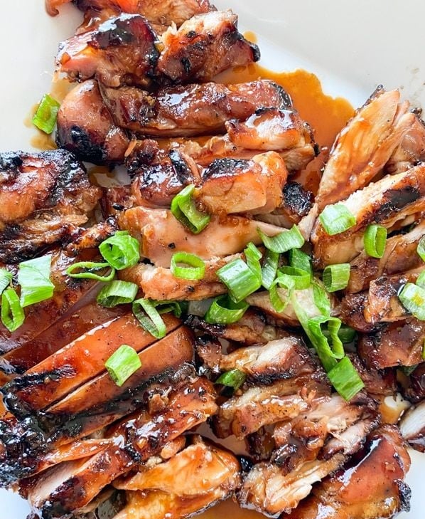 Hawaiian style teriyaki chicken