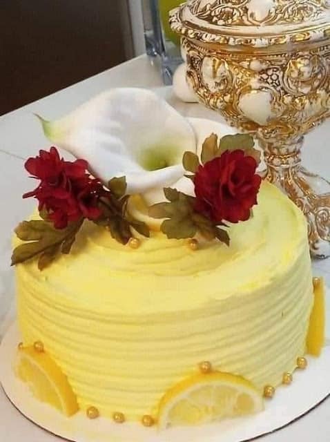 Homemade Lemon Cake