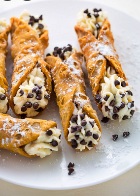Ingredient cannolis