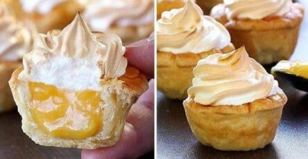 Lemon meringue cupcakes