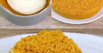 Orange Cake With Crumble