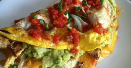 Omelette a la mexican