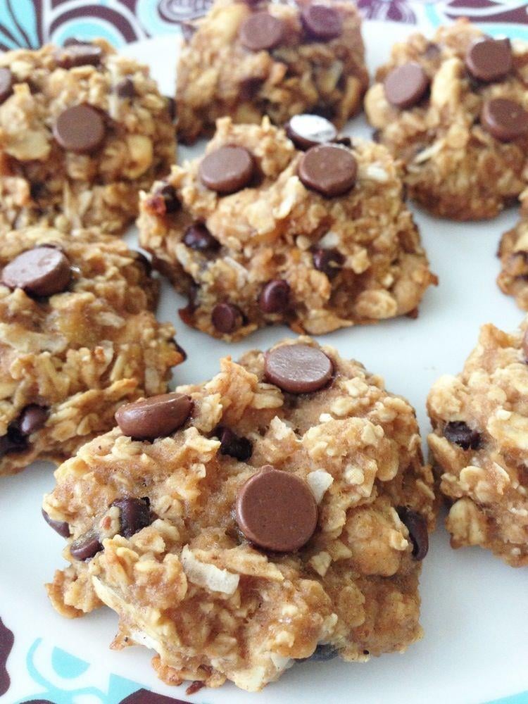 Peanut butter oatmeal cookies