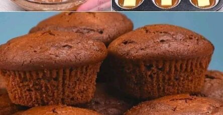 Quick chocolate muffins simple and delicious to prepare