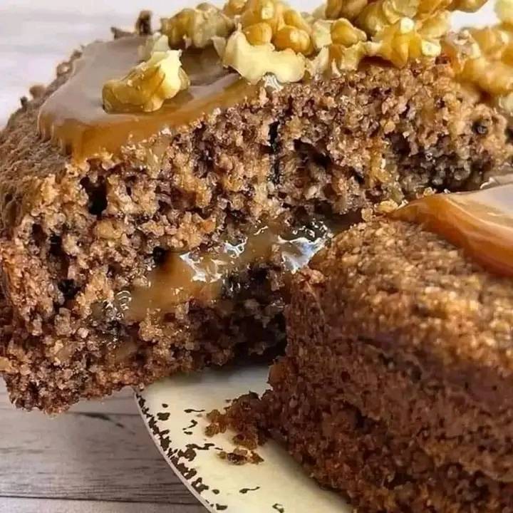 Super healthy walnut cake