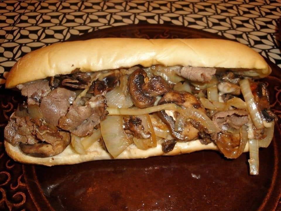 Slow cooker philly cheese steak sandwiches