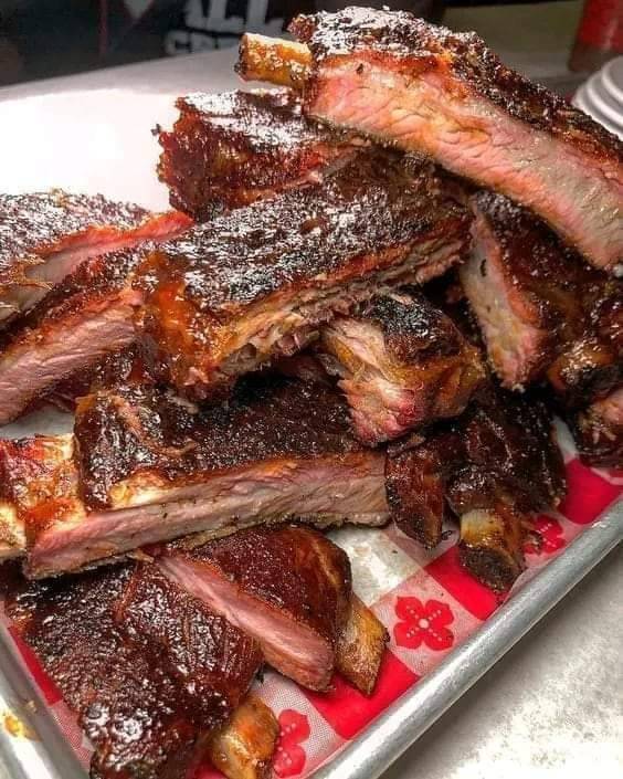 Some tender bbq ribs