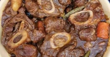 Traditional irish beef stew