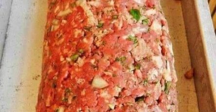 An absolutely delicious italian meatloaf