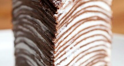 Mille crepe cake
