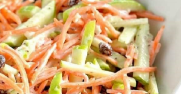 Carrot apple slaw