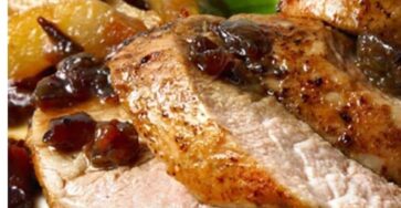 Roasted pork tenderloin