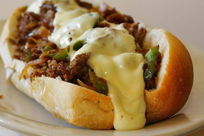 Slow cooker philly cheesesteak sandwiches